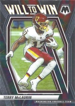 2021 Panini Mosaic - Will to Win #WW-15 Terry McLaurin Front