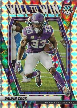 2021 Panini Mosaic - Will to Win Mosaic #WW-12 Dalvin Cook Front