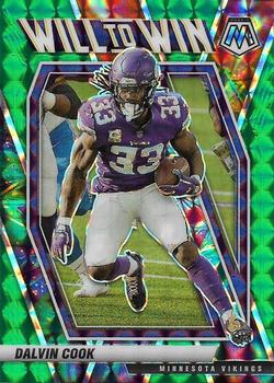 2021 Panini Mosaic - Will to Win Mosaic Green #WW-12 Dalvin Cook Front