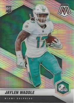 2021 Panini Mosaic - Rookie Variations Silver #308-V Jaylen Waddle Front