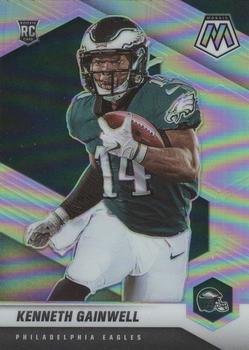 2021 Panini Mosaic - Rookie Variations Silver #339-V Kenneth Gainwell Front