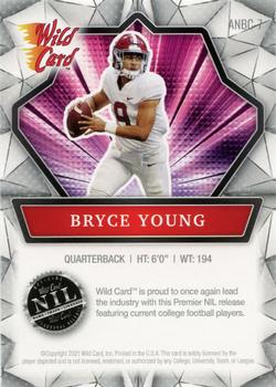 2021 Wild Card Alumination NIL #ANBC-7 Bryce Young Back