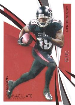 2021 Panini Immaculate - Red #4 Calvin Ridley Front