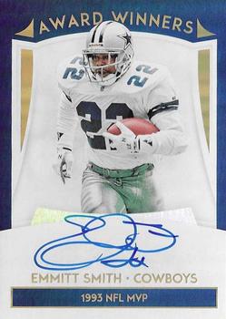 2021 Panini Immaculate - Award Winners #AW-ES Emmitt Smith Front