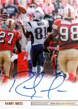 2021 Panini Immaculate - Field Level Signatures #FLS-RM Randy Moss Front