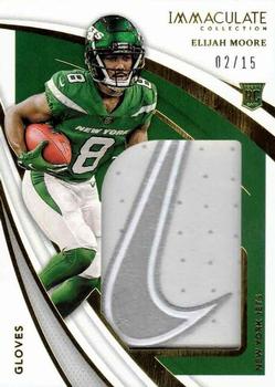 2021 Panini Immaculate - Immaculate Gloves Brand Logos #IG-EM Elijah Moore Front