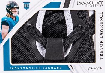 2021 Panini Immaculate - Rookie Shoe Laces #RSL-TL Trevor Lawrence Front