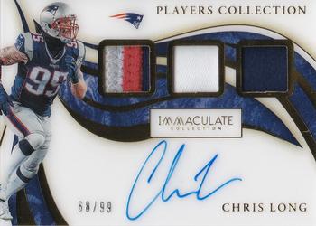 2021 Panini Immaculate - 2020 Immaculate Players Collection Autographs #PC-CL Chris Long Front