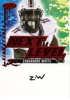 2022 SAGE - Next Level Signatures Red #NLS-ZW Zaquandre White Front