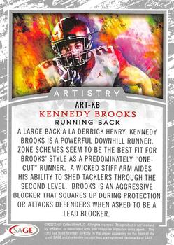 2022 SAGE - Artistry #ART-KB Kennedy Brooks Back
