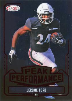 2022 SAGE - Peak Performance Red #PK-JF Jerome Ford Front