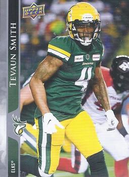 2021 Upper Deck CFL #35 Tevaun Smith Front