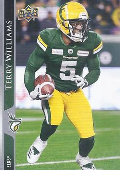 2021 Upper Deck CFL #178 Terry Williams Front