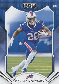 2021 Panini Playoff #3 Devin Singletary Front
