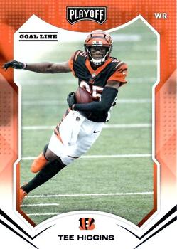 2021 Panini Playoff - Goal Line #33 Tee Higgins Front
