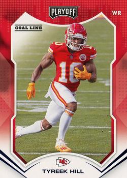 2021 Panini Playoff - Goal Line #82 Tyreek Hill Front