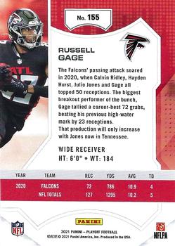2021 Panini Playoff - Goal Line #155 Russell Gage Back