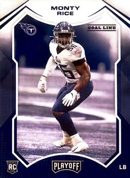 2021 Panini Playoff - Goal Line #280 Monty Rice Front