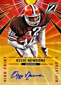 2021 Zenith - High Point Signatures Spokes #HPS-ON Ozzie Newsome Front