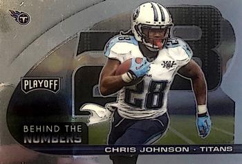 2021 Panini Playoff - Behind the Numbers #BTN-CJO Chris Johnson Front