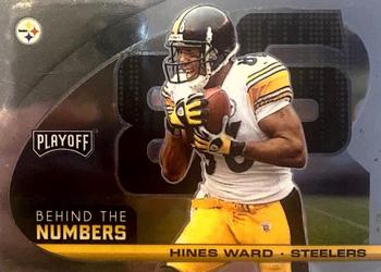 2021 Panini Playoff - Behind the Numbers #BTN-HWA Hines Ward Front