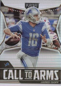 2021 Panini Playoff - Call to Arms Silver #CA-JGO Jared Goff Front