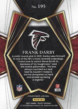 2021 Panini Select #195 Frank Darby Back