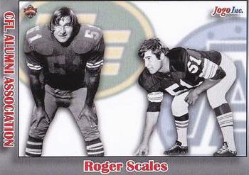 2021 JOGO CFL Alumni Series 34 #683 Roger Scales Front