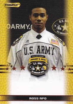 2010 Razor US Army All-American Bowl - SGA Samples #NNO Ross Apo Front