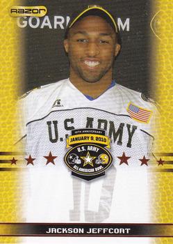 2010 Razor US Army All-American Bowl - SGA Samples #NNO Jackson Jeffcoat Front