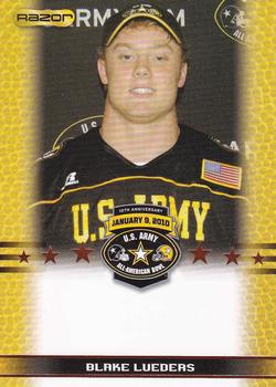 2010 Razor US Army All-American Bowl - SGA Samples #NNO Blake Lueders Front