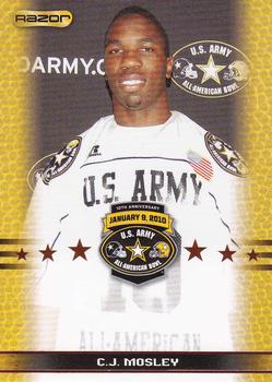 2010 Razor US Army All-American Bowl - SGA Samples #NNO C.J. Mosley Front