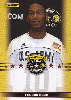 2010 Razor US Army All-American Bowl - SGA Samples #NNO Trovon Reed Front