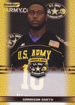 2010 Razor US Army All-American Bowl - SGA Samples #NNO Garrison Smith Front