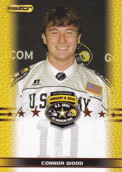 2010 Razor US Army All-American Bowl - SGA Samples #NNO Connor Wood Front