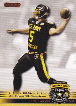 2010 Razor US Army All-American Bowl - Tim Tebow SGA Promos #TB1 Tim Tebow Front