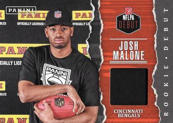 2017 Panini Father's Day - NFL Draft/Rookie Debut Memorabilia #JM Josh Malone Front
