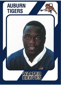 1989 Collegiate Collection Auburn Tigers (200) #2 Walter Reeves Front