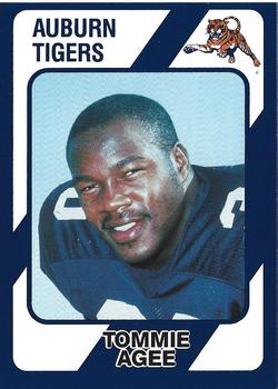 1989 Collegiate Collection Auburn Tigers (200) #4 Tommie Agee Front