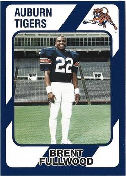 1989 Collegiate Collection Auburn Tigers (200) #15 Brent Fullwood Front