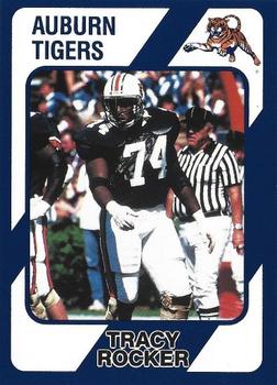 1989 Collegiate Collection Auburn Tigers (200) #22 Tracy Rocker Front