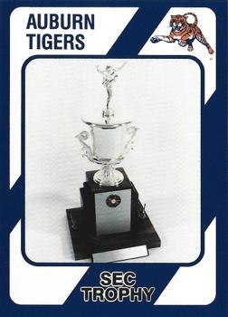 1989 Collegiate Collection Auburn Tigers (200) #23 SEC Trophy Front