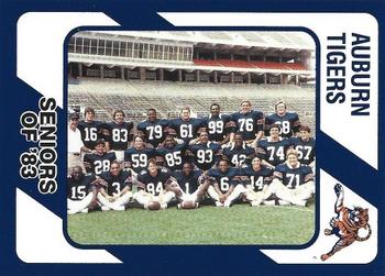 1989 Collegiate Collection Auburn Tigers (200) #25 Seniors of '83 Front