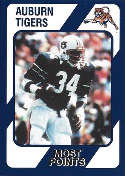 1989 Collegiate Collection Auburn Tigers (200) #48 Most Points Front