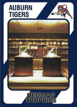 1989 Collegiate Collection Auburn Tigers (200) #163 Heisman Trophies Front