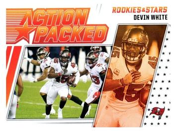 2021 Panini Rookies & Stars - Action Packed #AP-1 Devin White Front
