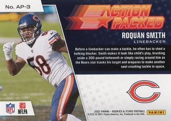 2021 Panini Rookies & Stars - Action Packed #AP-3 Roquan Smith Back