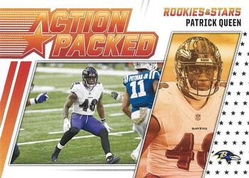 2021 Panini Rookies & Stars - Action Packed #AP-15 Patrick Queen Front