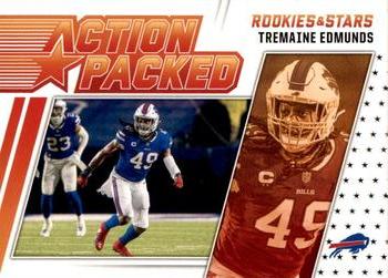 2021 Panini Rookies & Stars - Action Packed #AP-17 Tremaine Edmunds Front