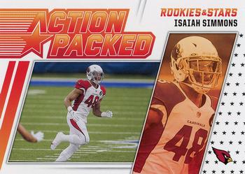 2021 Panini Rookies & Stars - Action Packed #AP-22 Isaiah Simmons Front